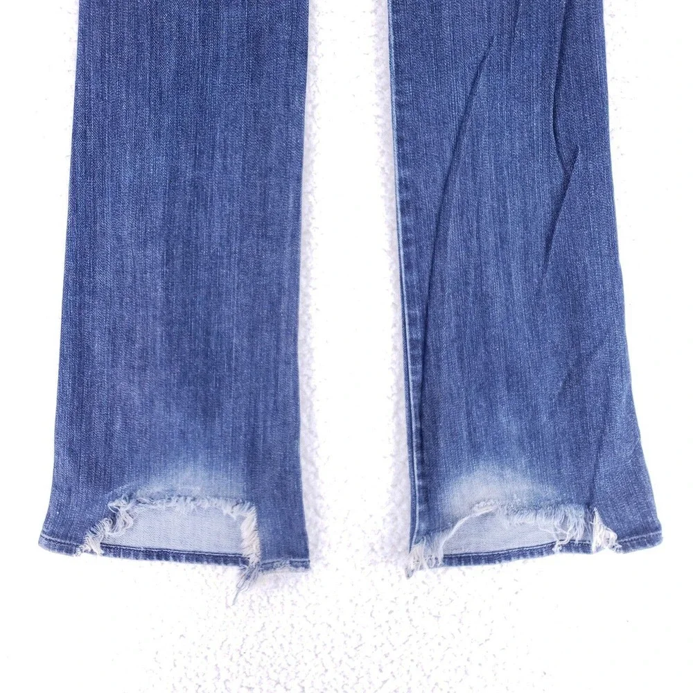 DPD Jeans Denim Cotton Womens Size 28 Blue Straight Stretch VTG Mid Rise Skinny